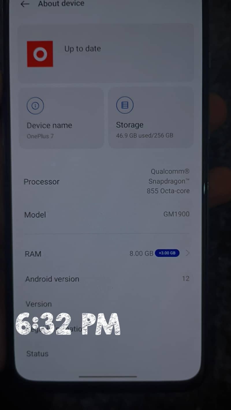 One Plus 7 6