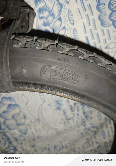 Honda Cd 70 2027  original Tyres diamond