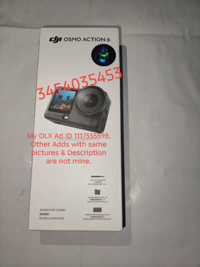 Brand New DJI ACTION 6 ADVENTURE COMBO WITH  WARRANTY