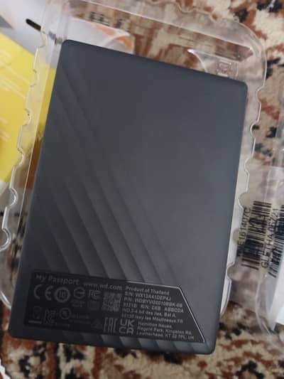 Western Digital External 1 TB Hard Drive - My Passport