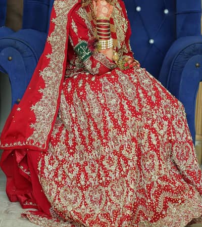 Gorgeous Red Bridal Lehnga – Beautiful Wedding Wear