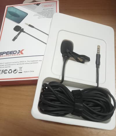 Lavalier Microphone (Mic) with 3.5mm jack