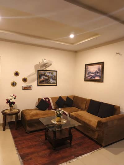 1bed fully luxury furnished appartment available for rent in bahria town phase 5 well maintained family building