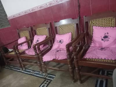 wooden chairs