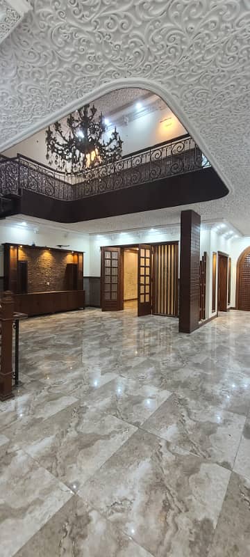 1 kanal like new house with pool for rent