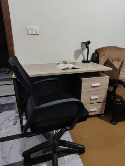 Home Furniture ( study table, chair, chester, book rack]
