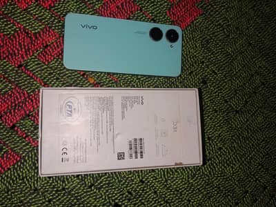 Vivo Y03t 4+4 64GB cemara ka pass glass break ha Dust bh ha cemara ma