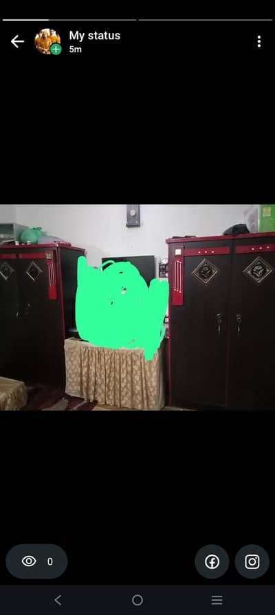 two almari 4 door