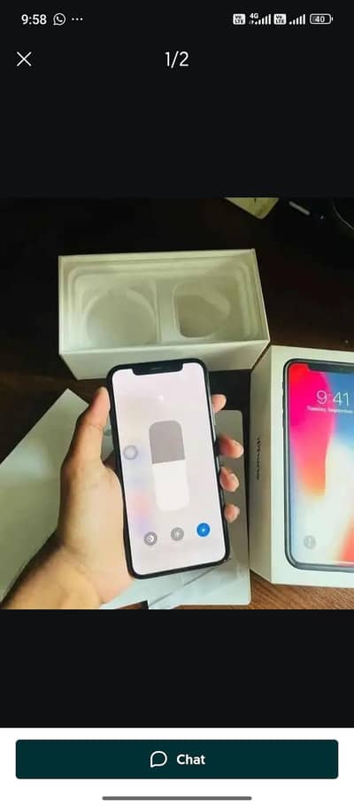 Apple iPhone X256 GB PTA approved