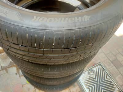 4 Hankook Tyres for Haval H6 – Good Condition (40,000 km Driven