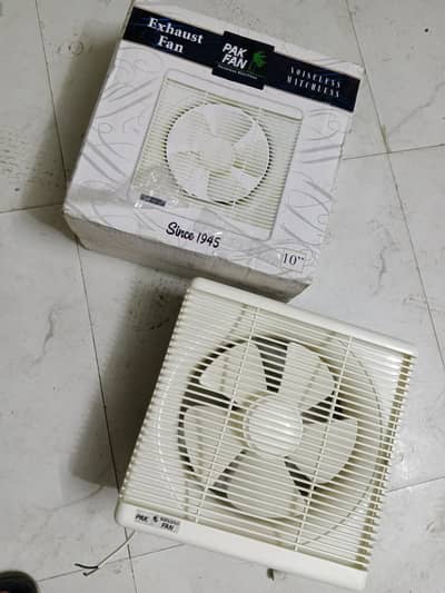 exhaust fan / pak fan 10 inches 100 copepr wire
