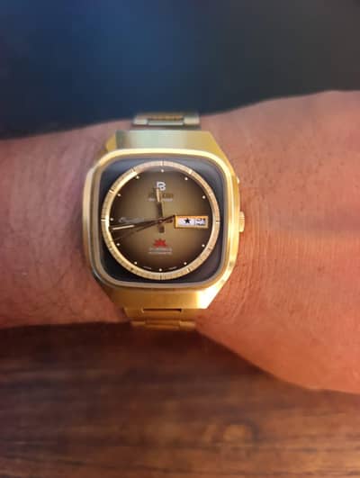 Ricoh Automatic Gold plated big dial