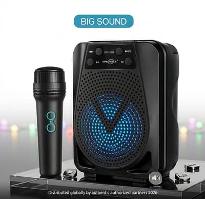Premium quality Karaok Box- 1887- High quality Microphone-ECO Mode