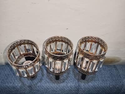 Wall globe lights with bulbe