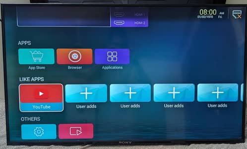4k UHD 50" Smart led TV