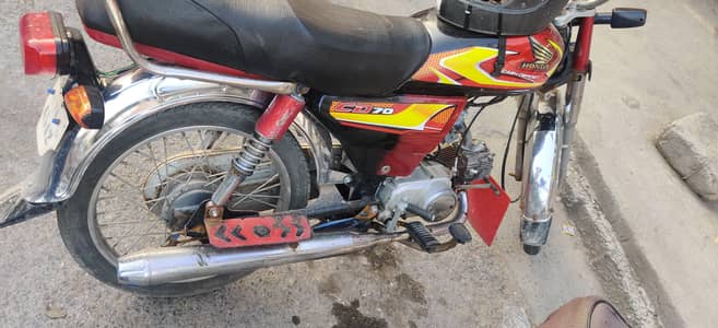 United CD 70 2014 Model – Freshly Rebuilt Engine (10/10 Mechanics)