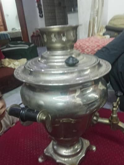 metal electric kettle antique