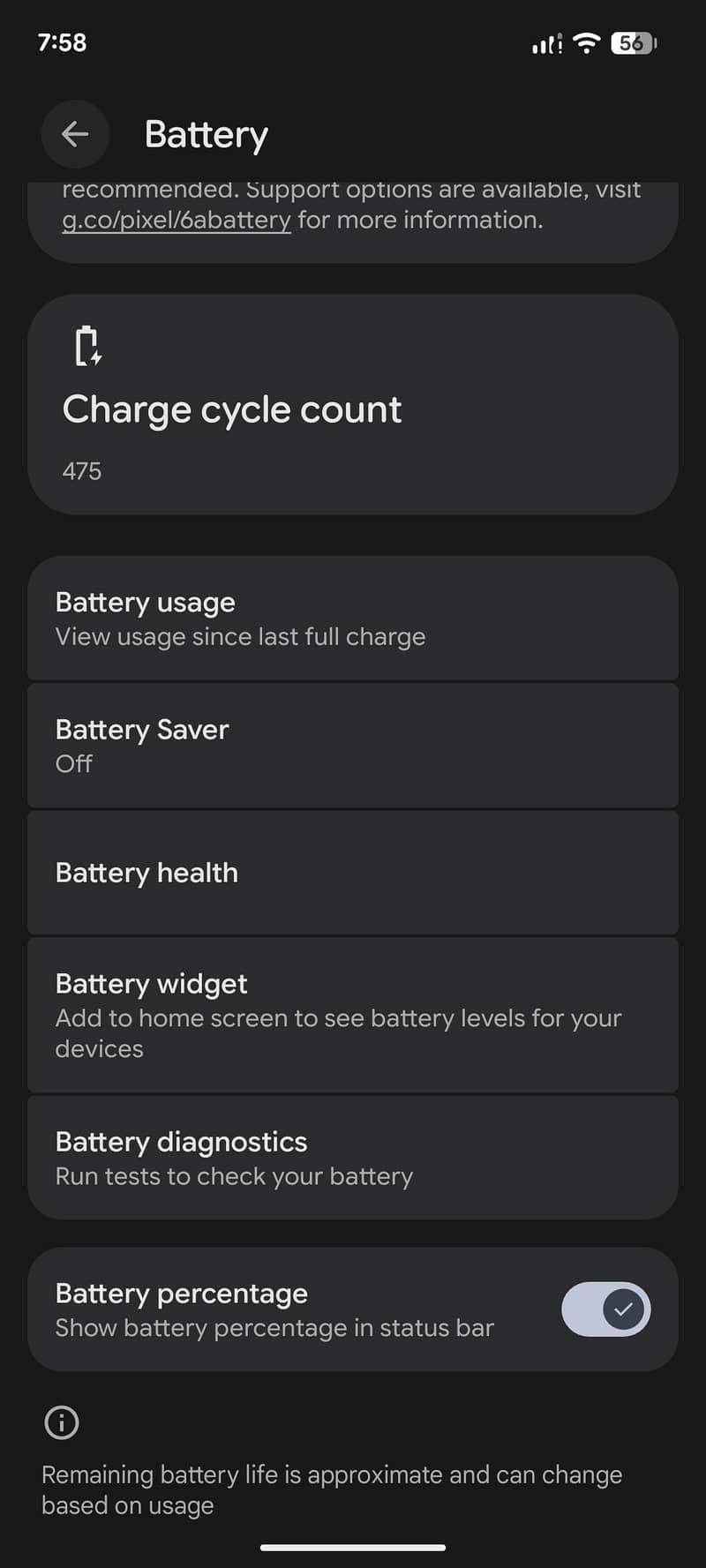 Google Pixel 6a 6