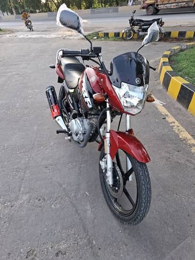 ybr 125 all ok 2026 model new bike number nai laga