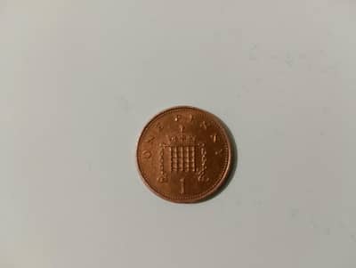 1 penny coin