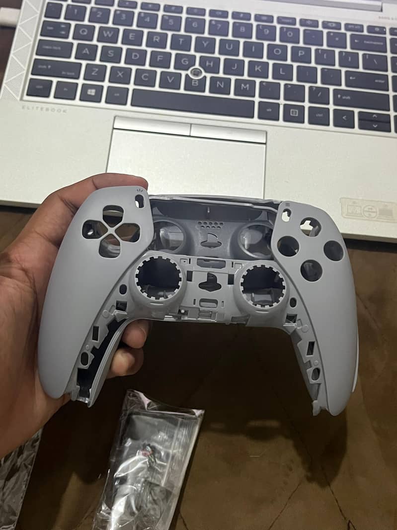  Game Controller Replacement Shell Kit – Grey 1