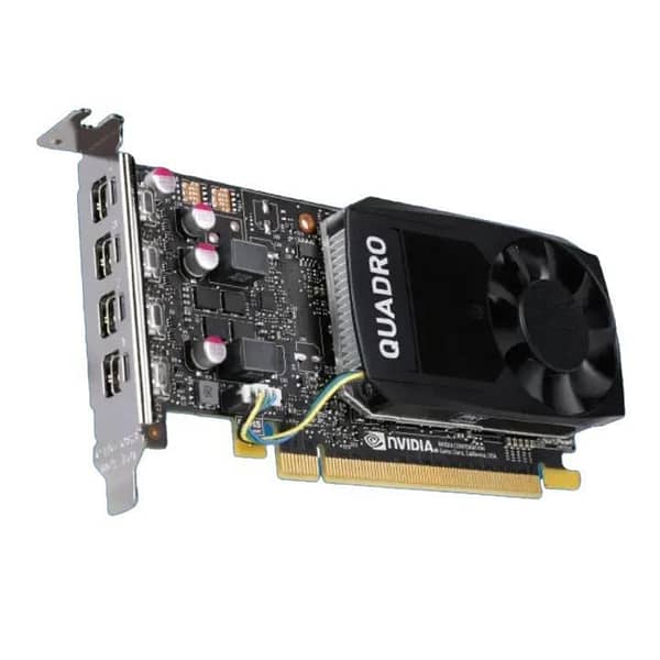 NVIDIA Quadro P1000 4GB GDDR5 128-Bit Professional Graphics Card | PCIe x16 | 4x DisplayPort