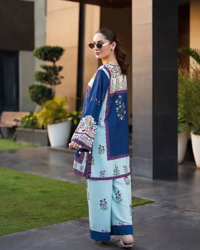 Stylish Women’s Stitched Printed Outfits 2-pcs