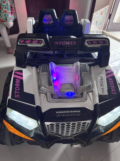 Battery powered kids car