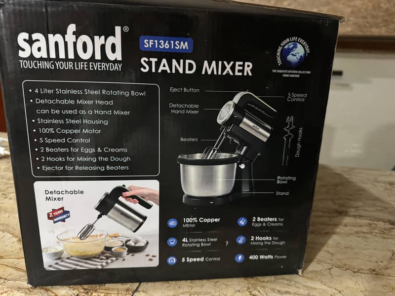 Multipurpose stand mixer 4