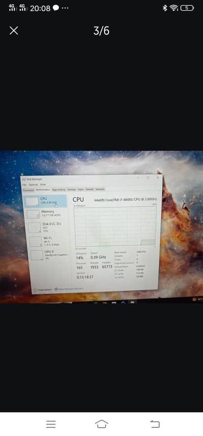 Dell Latitute E7270| Core i7 6th Gen| 8GB RAM| 256GB SSD | Touchscreen
