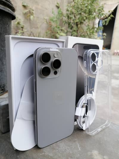 Apple iPhone 16 Pro Max 256GB Jv complete stuff 92%BH
