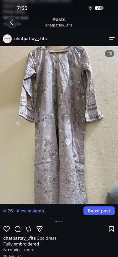 Preloved clothes
