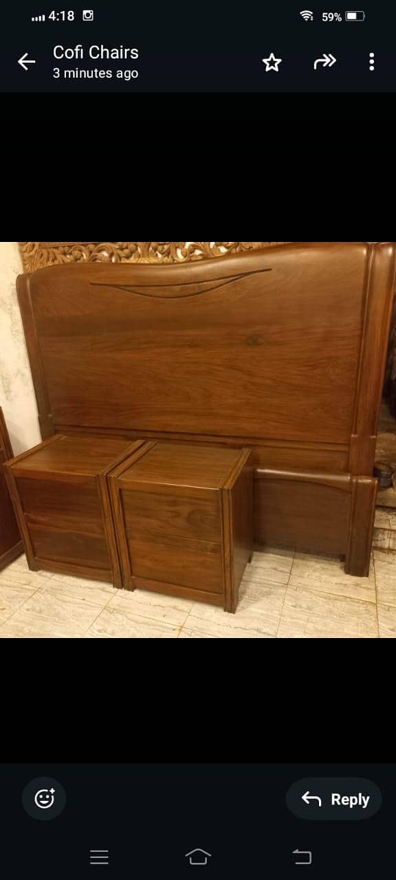 Solid Sheesham Bedsets 6