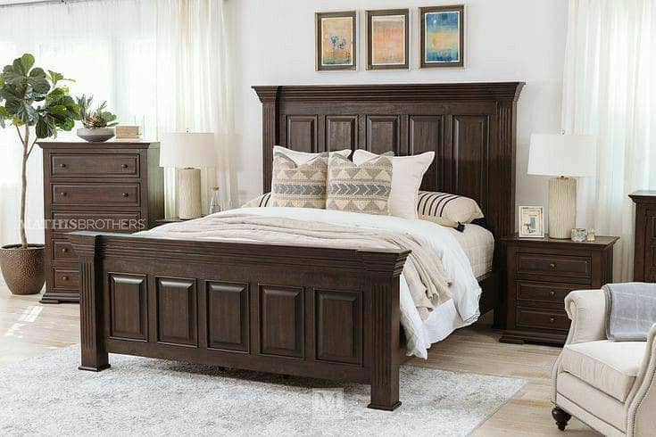 Solid Sheesham Bedsets 9