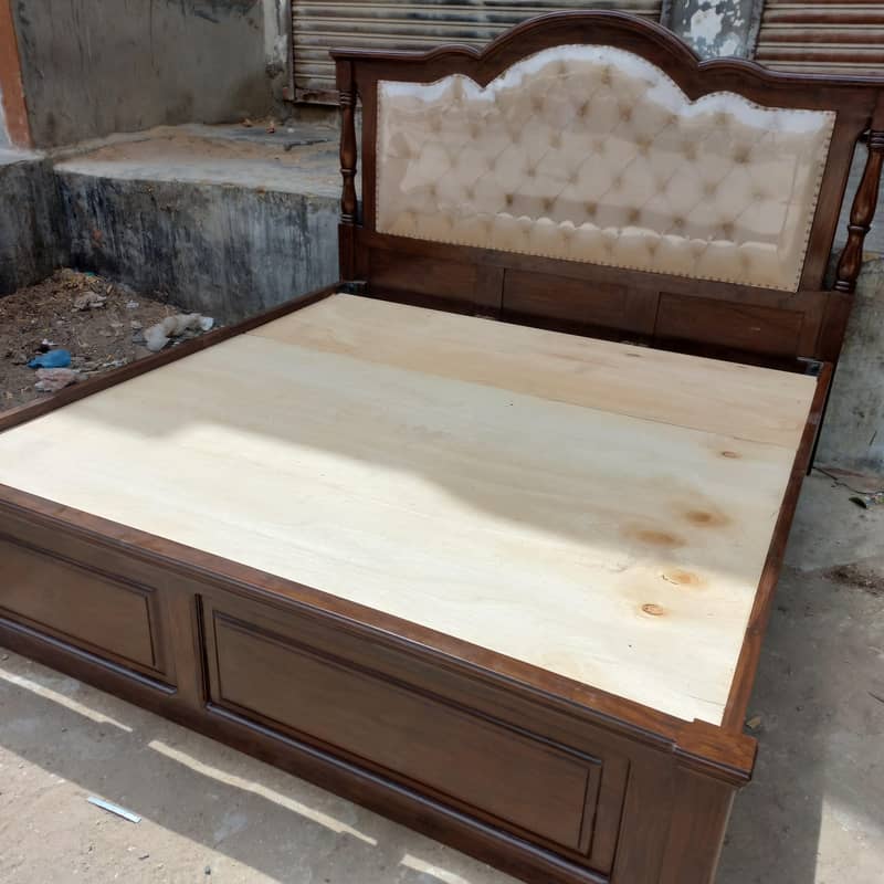 Solid Sheesham Bedsets 12