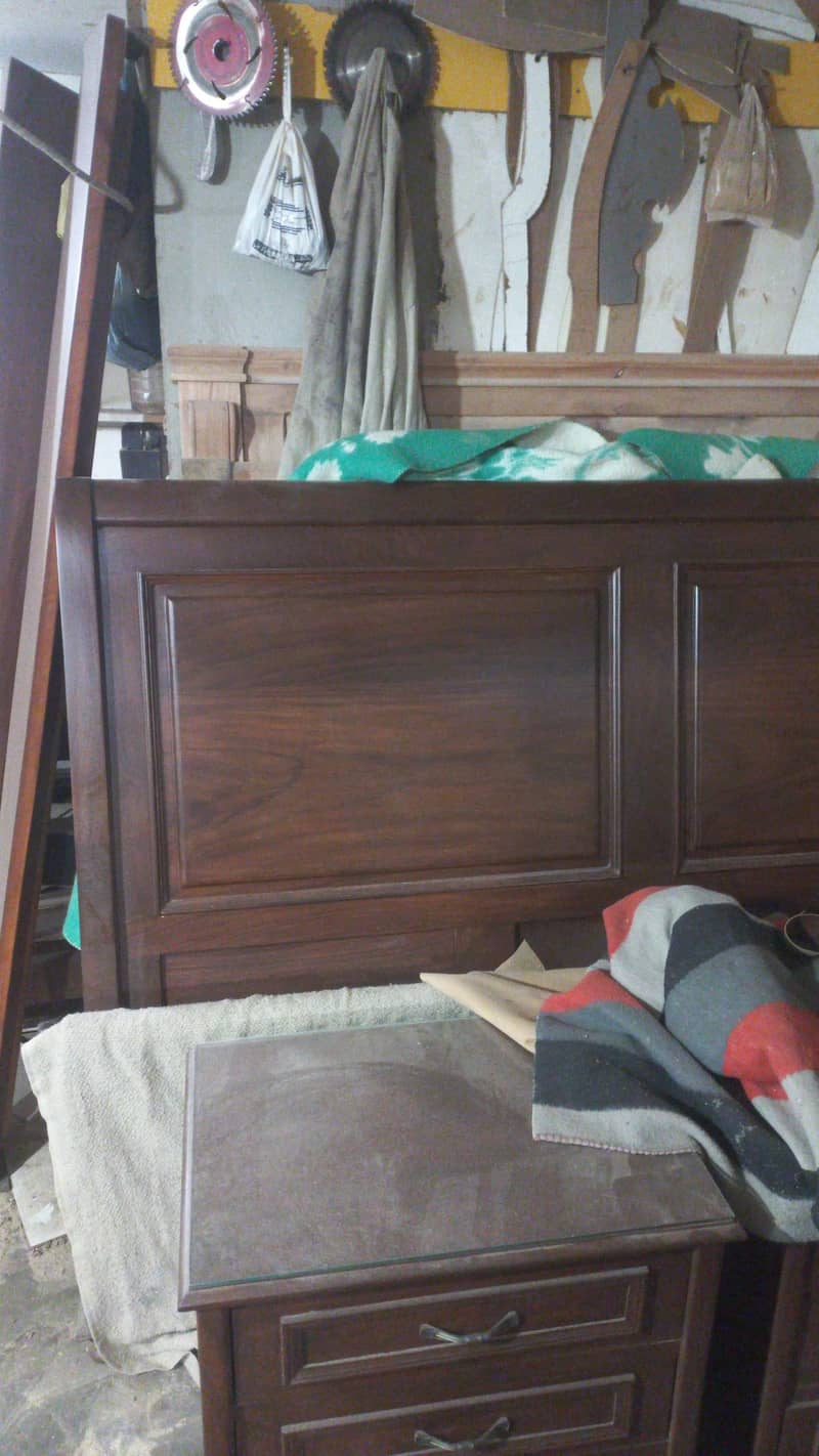 Solid Sheesham Bedsets 16