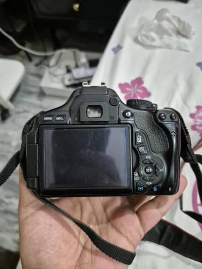 Canon 600D with 50mm lens