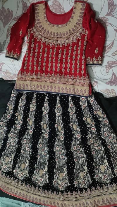 Bridal lehnga and maxi