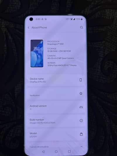 One Plus 9 Pro 5g