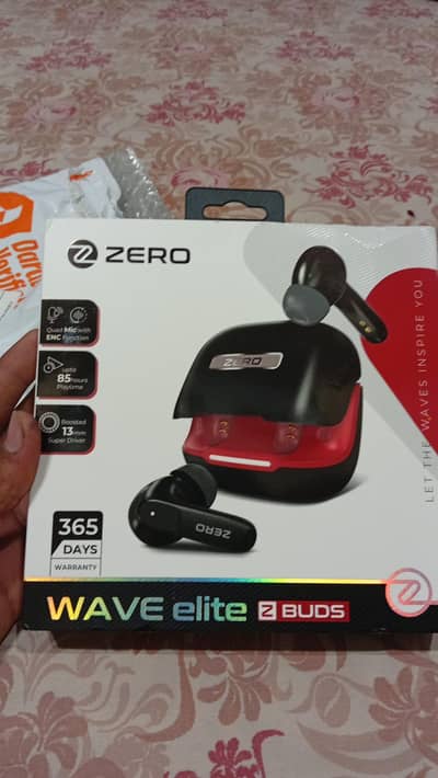 zero lifestyle Wave elite earbuds