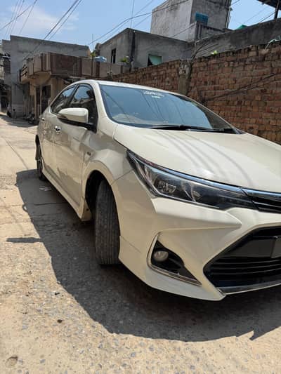 Toyota Corolla GLI 2017 Punjab number