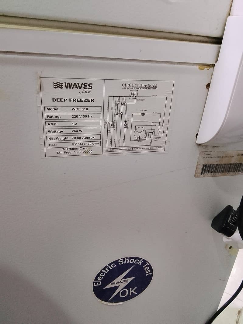 waves freezer 0
