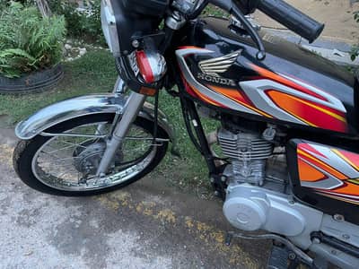 Honda CG 125 in fresh conditions