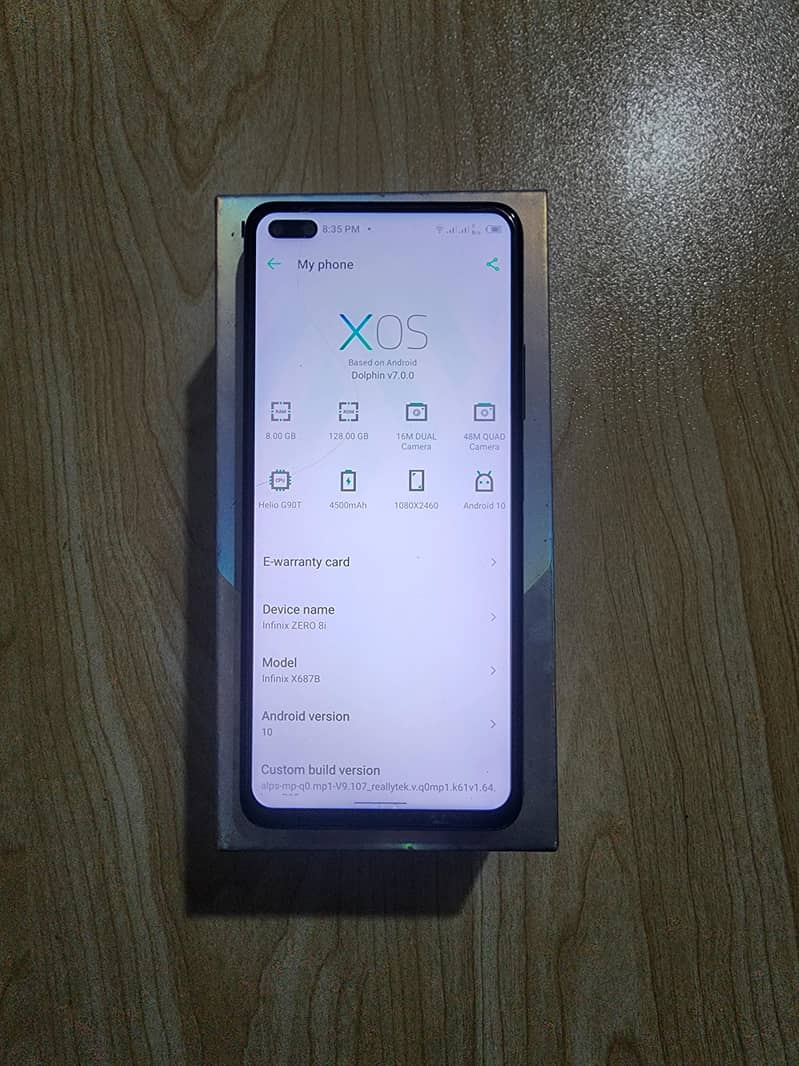 Infinix Zero 8i 1