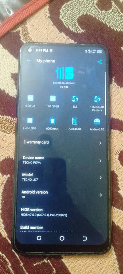 Tecno POVA 7