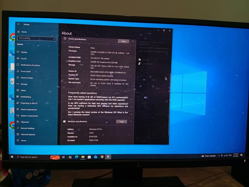 full Dell PC setup 4