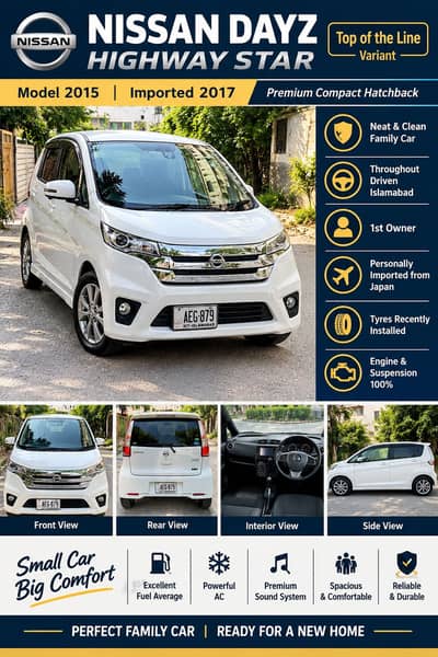 Nissan Dayz Highway Star 2015