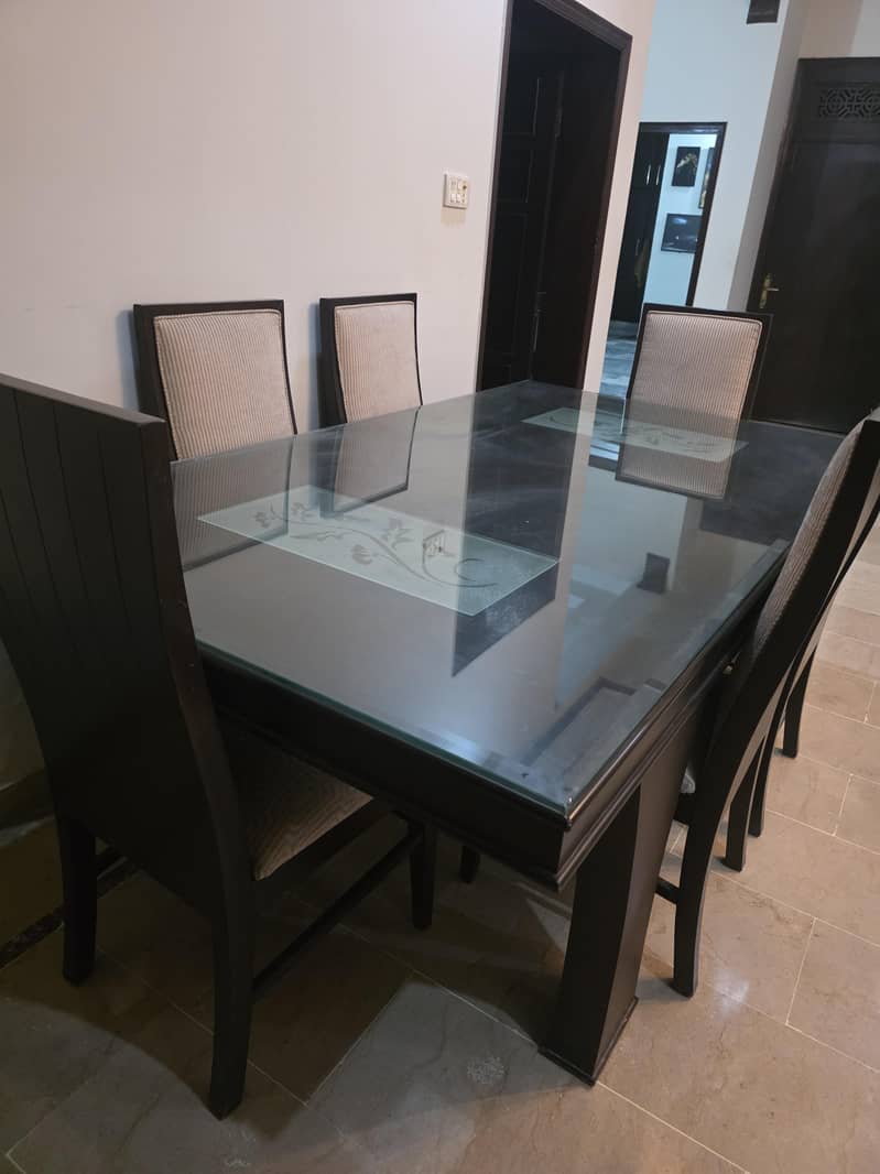 Dining Table Set 6 Chairs 5
