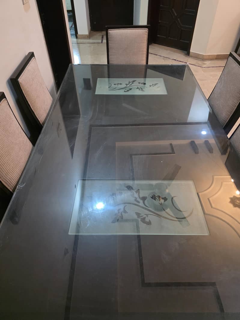 Dining Table Set 6 Chairs 6