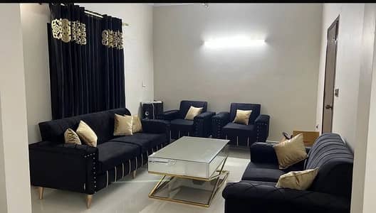 Luxury 7-Seater Velvet Sofa Set – Excellent Condition